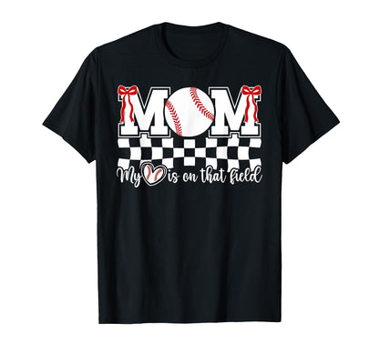 That Field Baseball Mom Baseball T-Shirt - Minimalist Print for Adults - T-Shirt, Sweatshirt, Hoodie