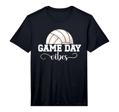 Volleyball Game Day Vibes Game Day T-Shirt - Custom Art Print for Adults - T-Shirt, Sweatshirt, Hoodie
