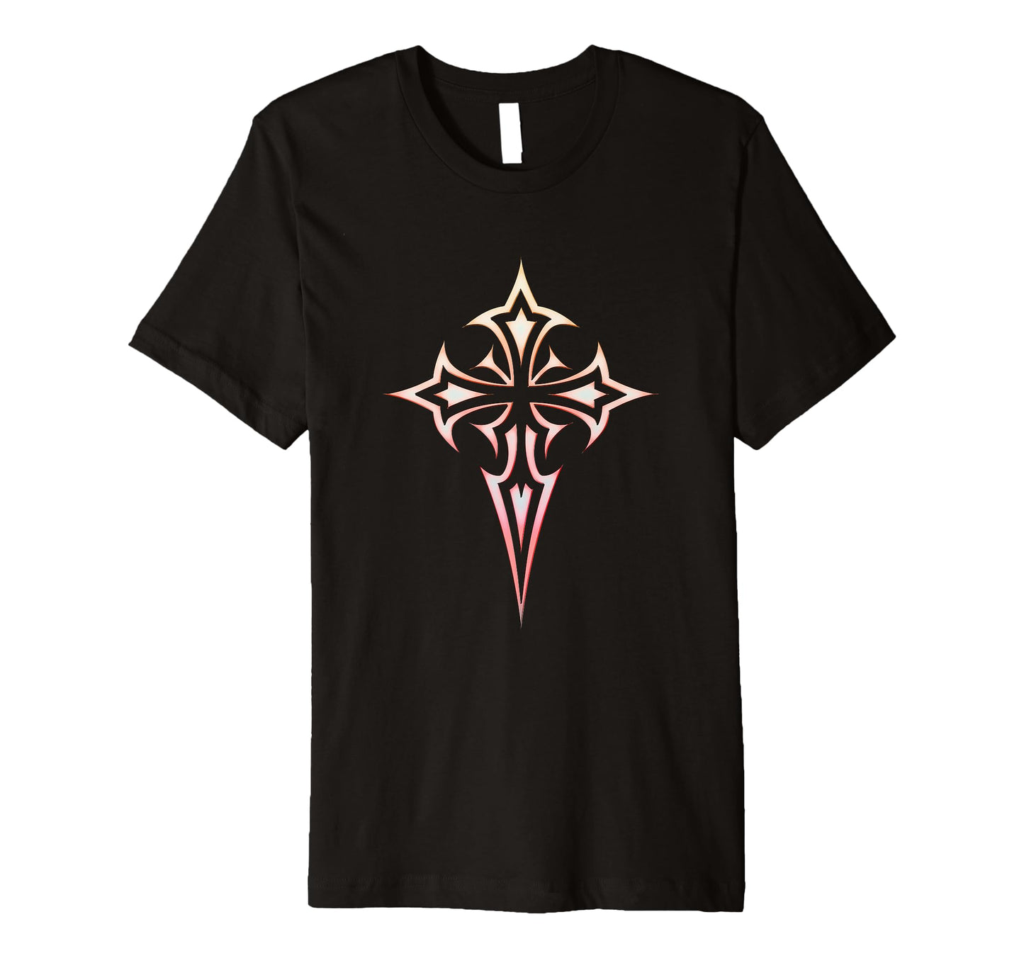 Gothic Cross Y2K Alt Aesthetic Emo T-Shirt - Trendy Graphic Unisex - T-Shirt, Sweatshirt, Hoodie