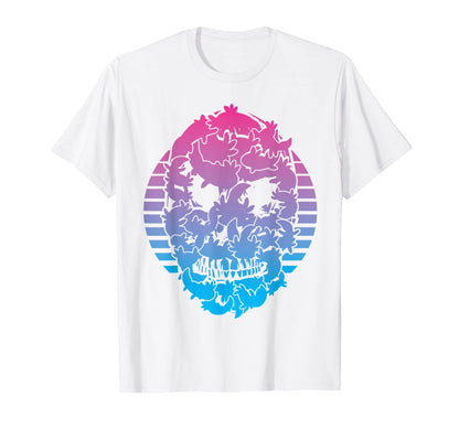 Axolotl Vaporwave Aesthetic T-Shirt - Fun Novelty Design Unisex - T-Shirt, Sweatshirt, Hoodie