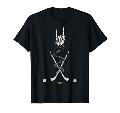 Hockey Player Coach Team 90S Alt T-Shirt - Minimalist Print for Adults - T-Shirt, Sweatshirt, Hoodie