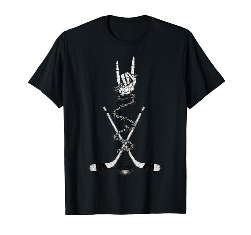 Hockey Player Coach Team 90S Alt T-Shirt - Minimalist Print for Adults - T-Shirt, Sweatshirt, Hoodie