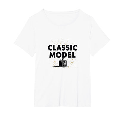 Model 1900S Camera Nostalgia Womens T-Shirt - Aesthetic Graphic Unisex - T-Shirt, Sweatshirt, Hoodie