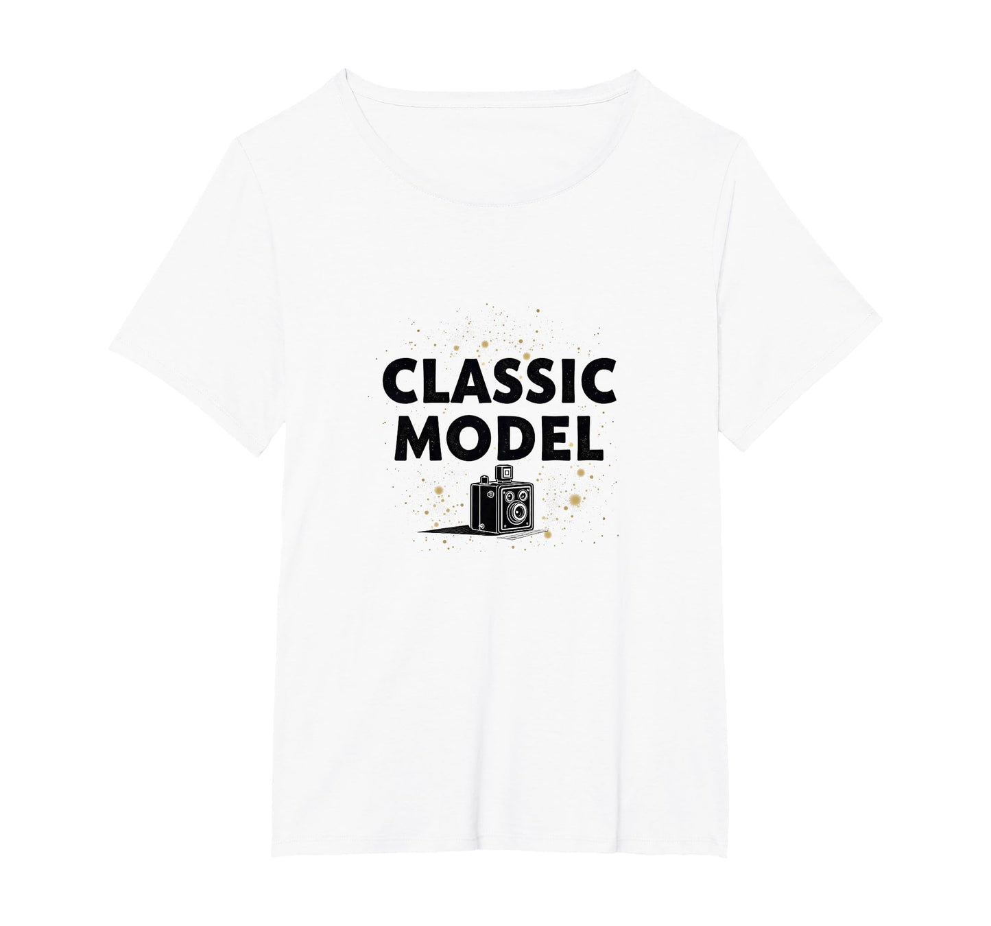 Model 1900S Camera Nostalgia Womens T-Shirt - Unique Graphic Men Women - T-Shirt, Sweatshirt, Hoodie