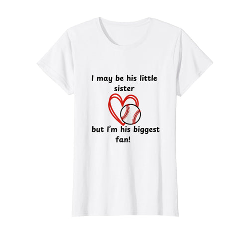 Little Sister Biggest Fan T-Shirt - Unique Graphic Men Women - T-Shirt, Sweatshirt, Hoodie