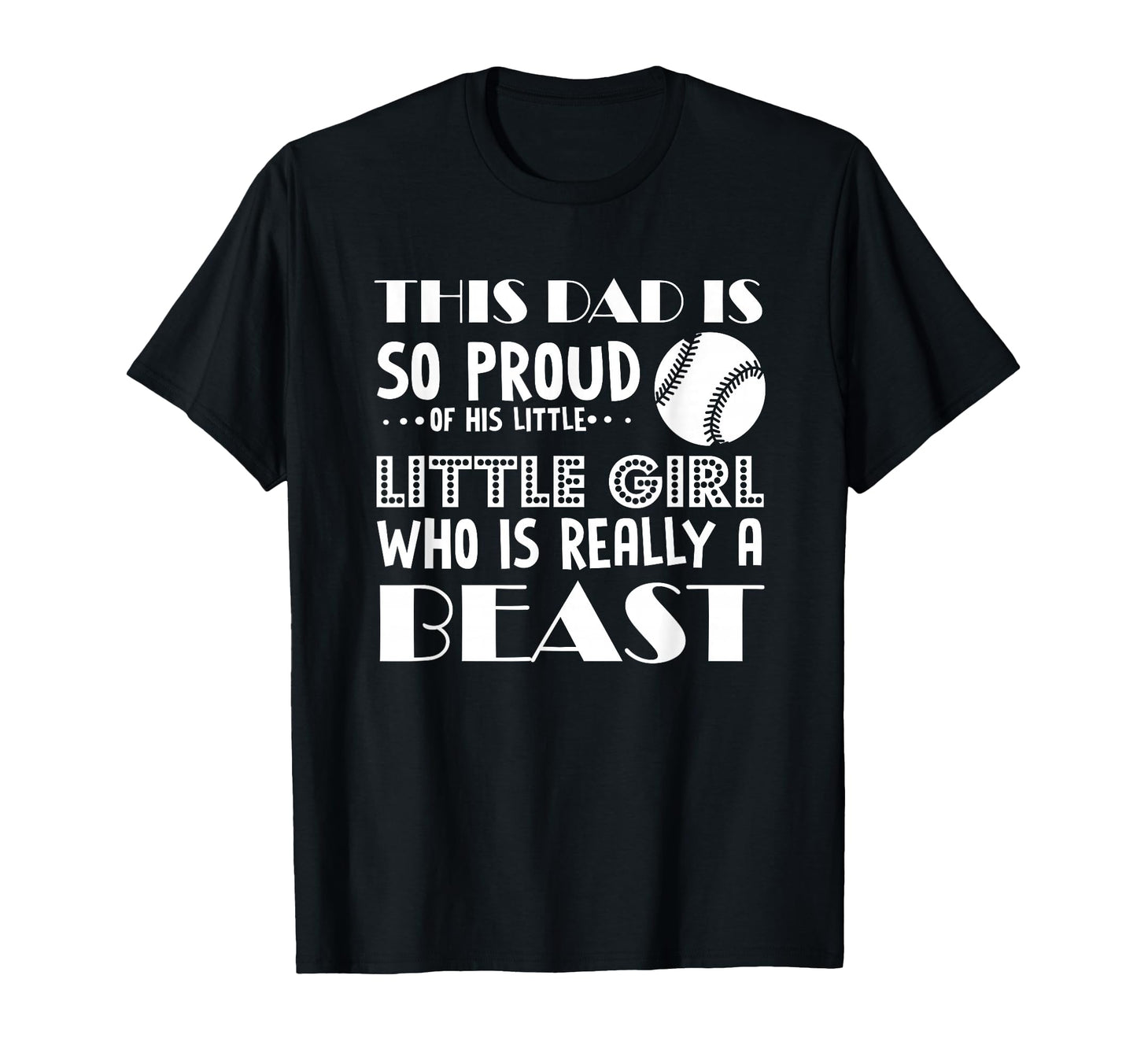 Softball This Dad Is So Proud His T-Shirt - Streetwear Style Men Women - T-Shirt, Sweatshirt, Hoodie