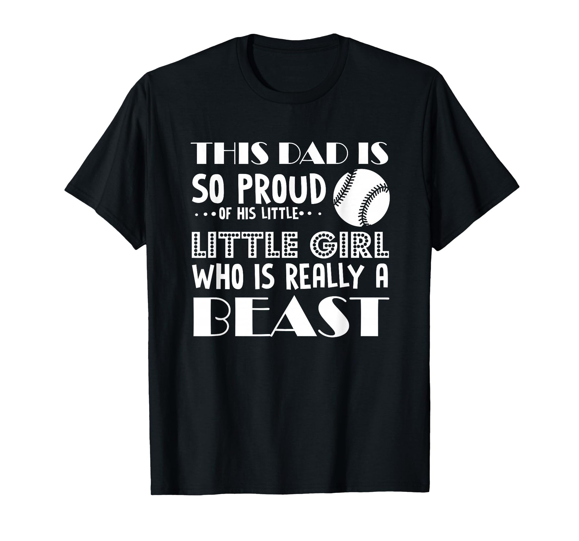 Softball This Dad Is So Proud His T-Shirt - Streetwear Style Men Women - T-Shirt, Sweatshirt, Hoodie