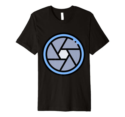 Photography Aperture Camera Lens T-Shirt - Casual Everyday Wear Unisex - T-Shirt, Sweatshirt, Hoodie