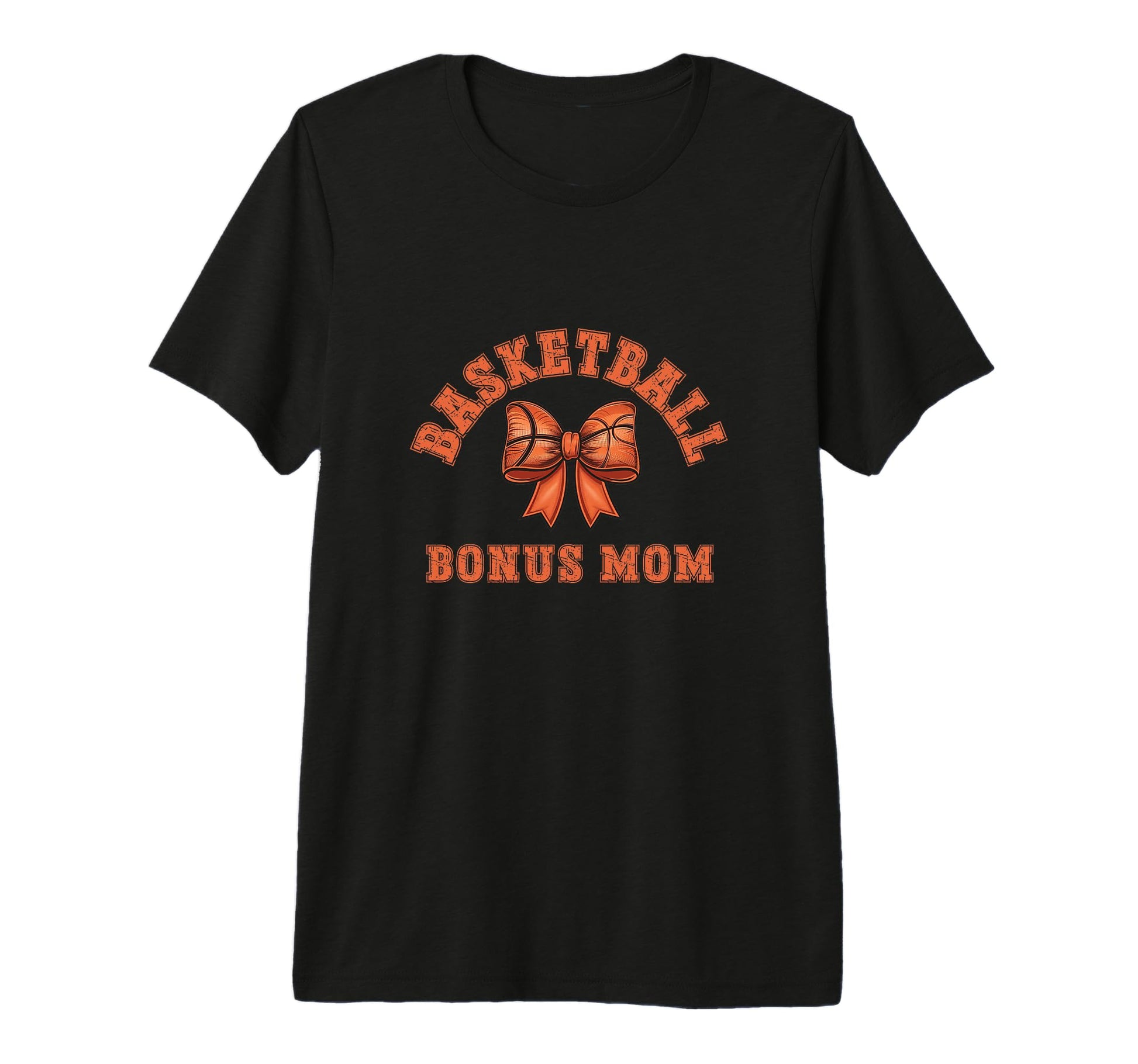 Coquette Basketball Bonus Mom Bow Game T-Shirt - Fun Novelty Design Unisex - T-Shirt, Sweatshirt, Hoodie
