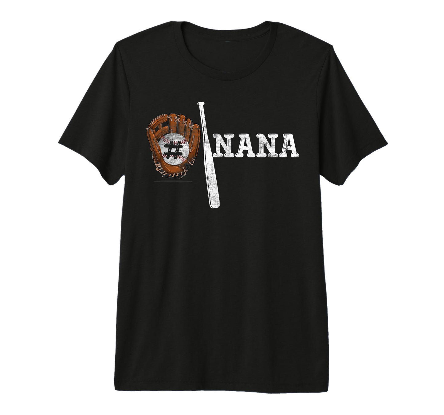 Number One Baseball Nana Mothers Day T-Shirt - Streetwear Style Men Women - T-Shirt, Sweatshirt, Hoodie