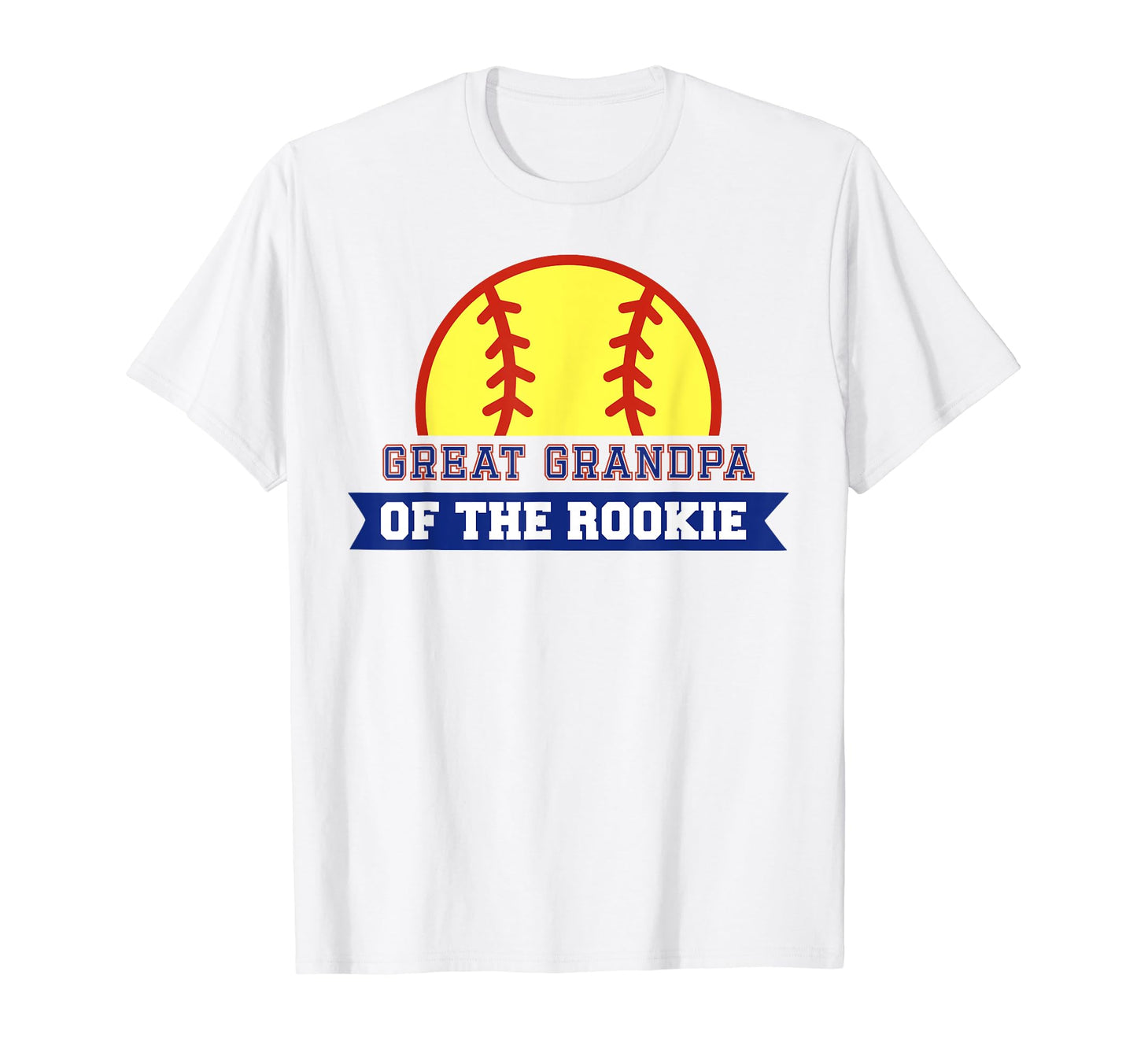 Great Grandpa Rookie 1St Birthday T-Shirt - Custom Art Print Unisex - T-Shirt, Sweatshirt, Hoodie