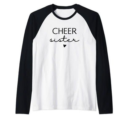 Cheerleader Cheer Sister White Tshirts T-Shirt - Novelty Apparel for Adults - T-Shirt, Sweatshirt, Hoodie