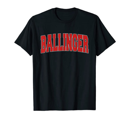 Ballinger Tx Texas Varsity Usa T-Shirt - Casual Everyday Wear Men Women - T-Shirt, Sweatshirt, Hoodie