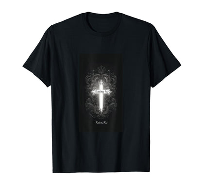 Gothic Cross Grunge Aesthetic Y2K T-Shirt - Fun Novelty Design for Adults - T-Shirt, Sweatshirt, Hoodie