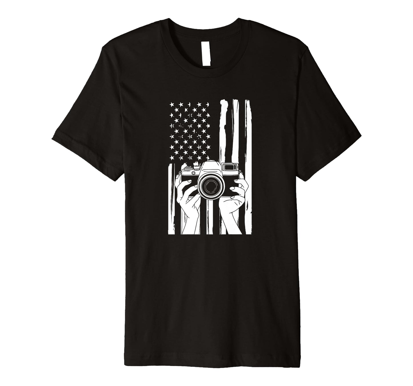 Funny Photography Photographer Camera Usa T-Shirt - Unique Graphic Unisex - T-Shirt, Sweatshirt, Hoodie