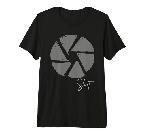 Photographer Aperture From Camera Tri T-Shirt - Novelty Apparel Unisex - T-Shirt, Sweatshirt, Hoodie