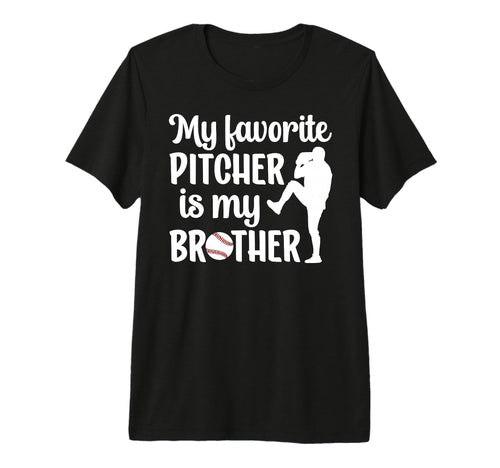 Baseball Pitcher Sister Proud Sister T-Shirt - Casual Everyday Wear Unisex - T-Shirt, Sweatshirt, Hoodie