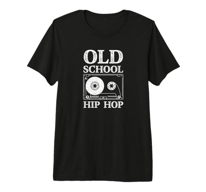 Old School Hip Hop Cassette Tape 90S T-Shirt - Minimalist Print Men Women - T-Shirt, Sweatshirt, Hoodie