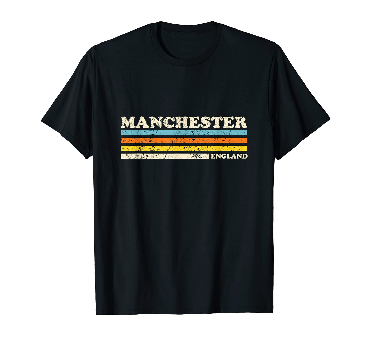 Stripe Manchester T-Shirt - Trendy Graphic Unisex - T-Shirt, Sweatshirt, Hoodie