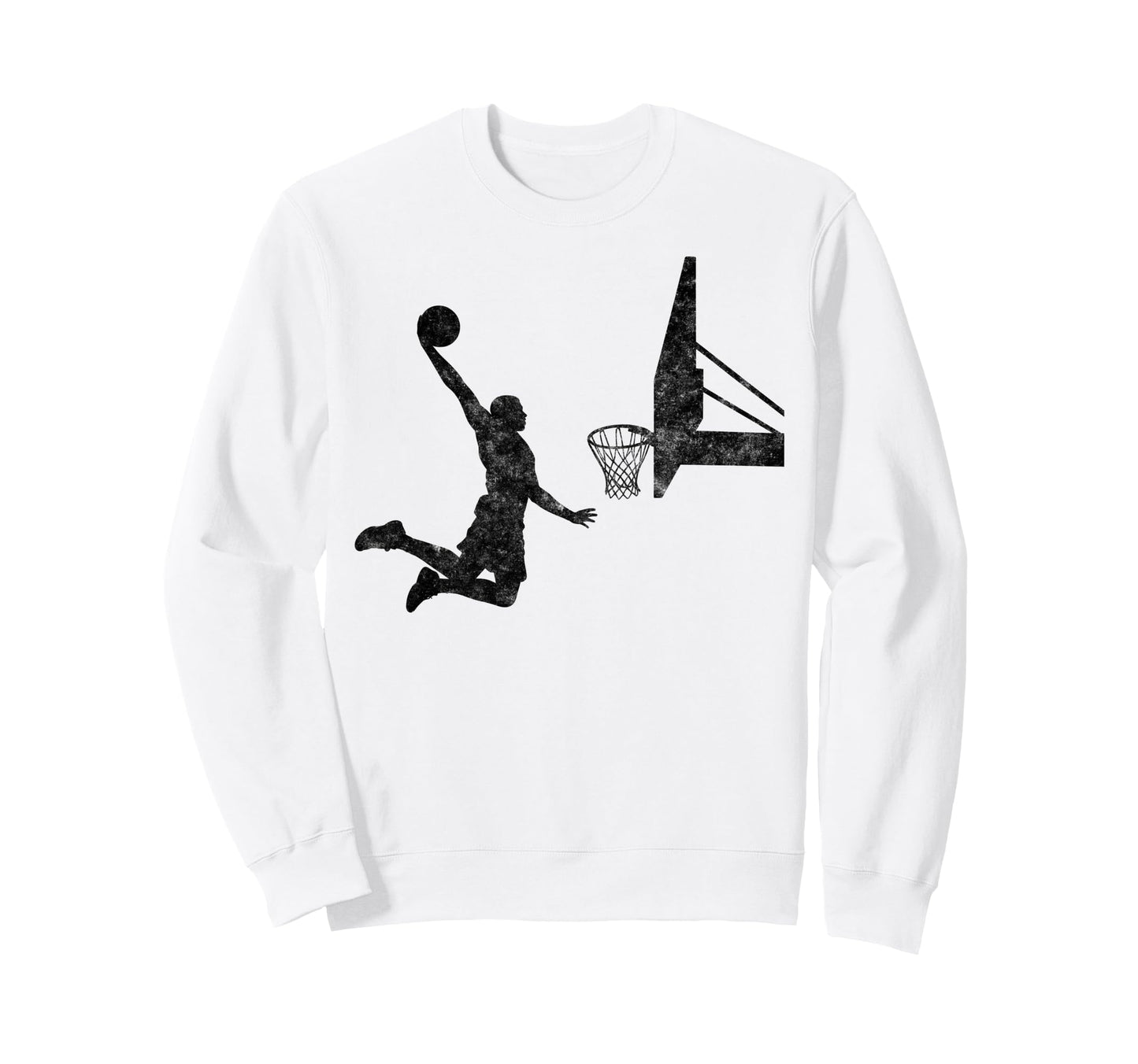 Basketball Player Fan Hoops Sweatshirt - Trendy Graphic for Adults - T-Shirt, Sweatshirt, Hoodie
