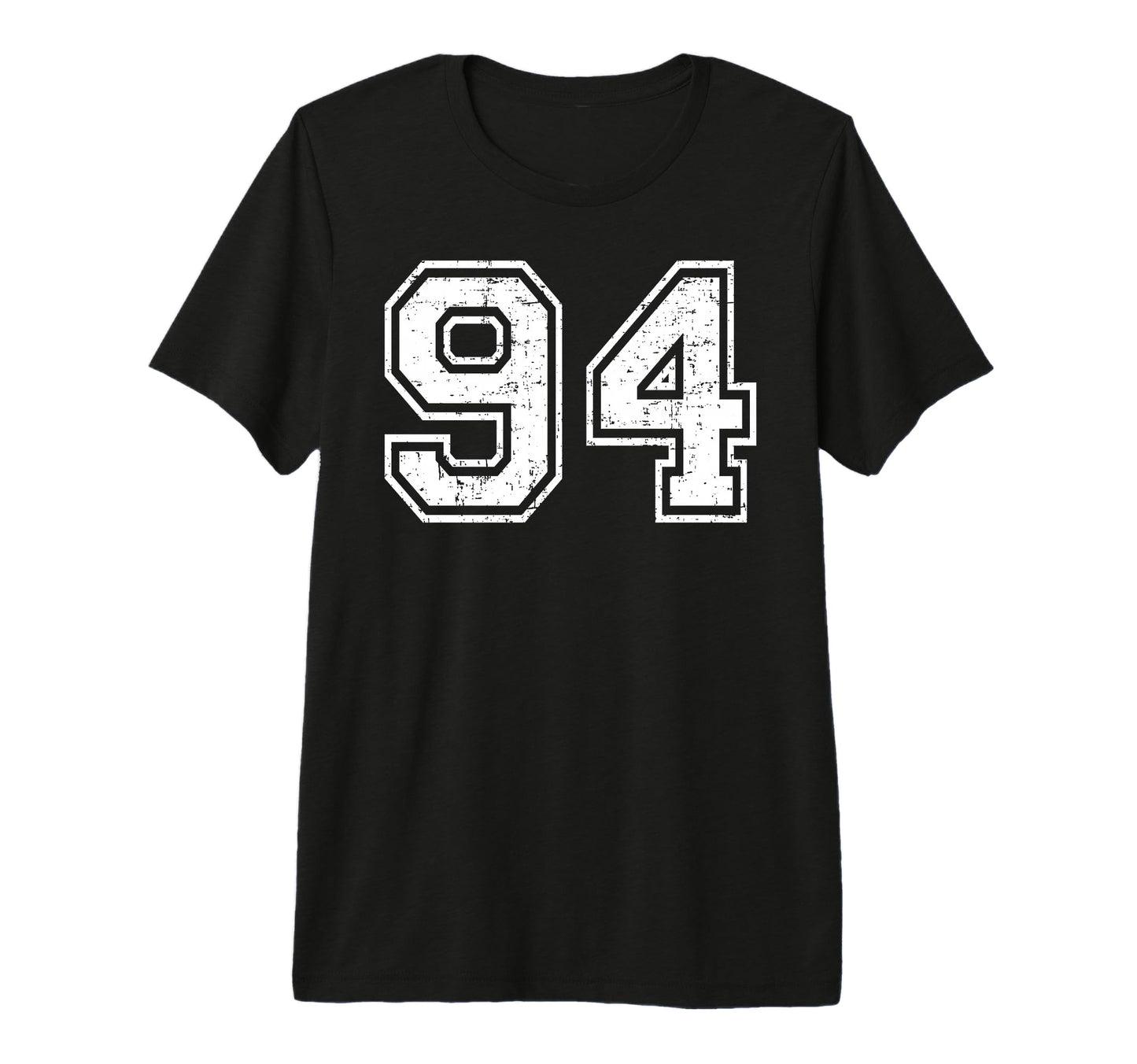 94 Number Ninety Four Team Sports T-Shirt - Aesthetic Graphic for Adults - T-Shirt, Sweatshirt, Hoodie