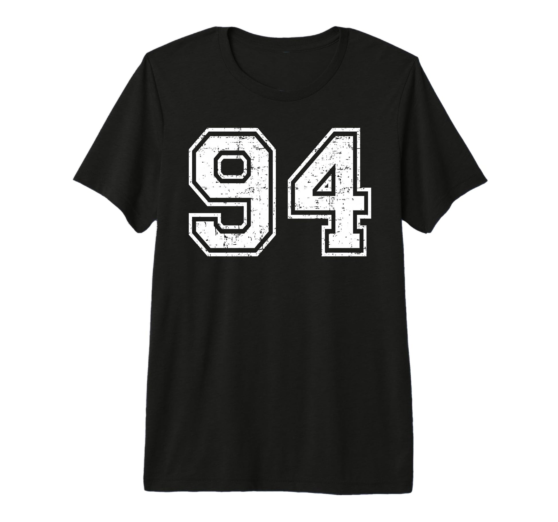 94 Number Ninety Four Team Sports T-Shirt - Aesthetic Graphic for Adults - T-Shirt, Sweatshirt, Hoodie