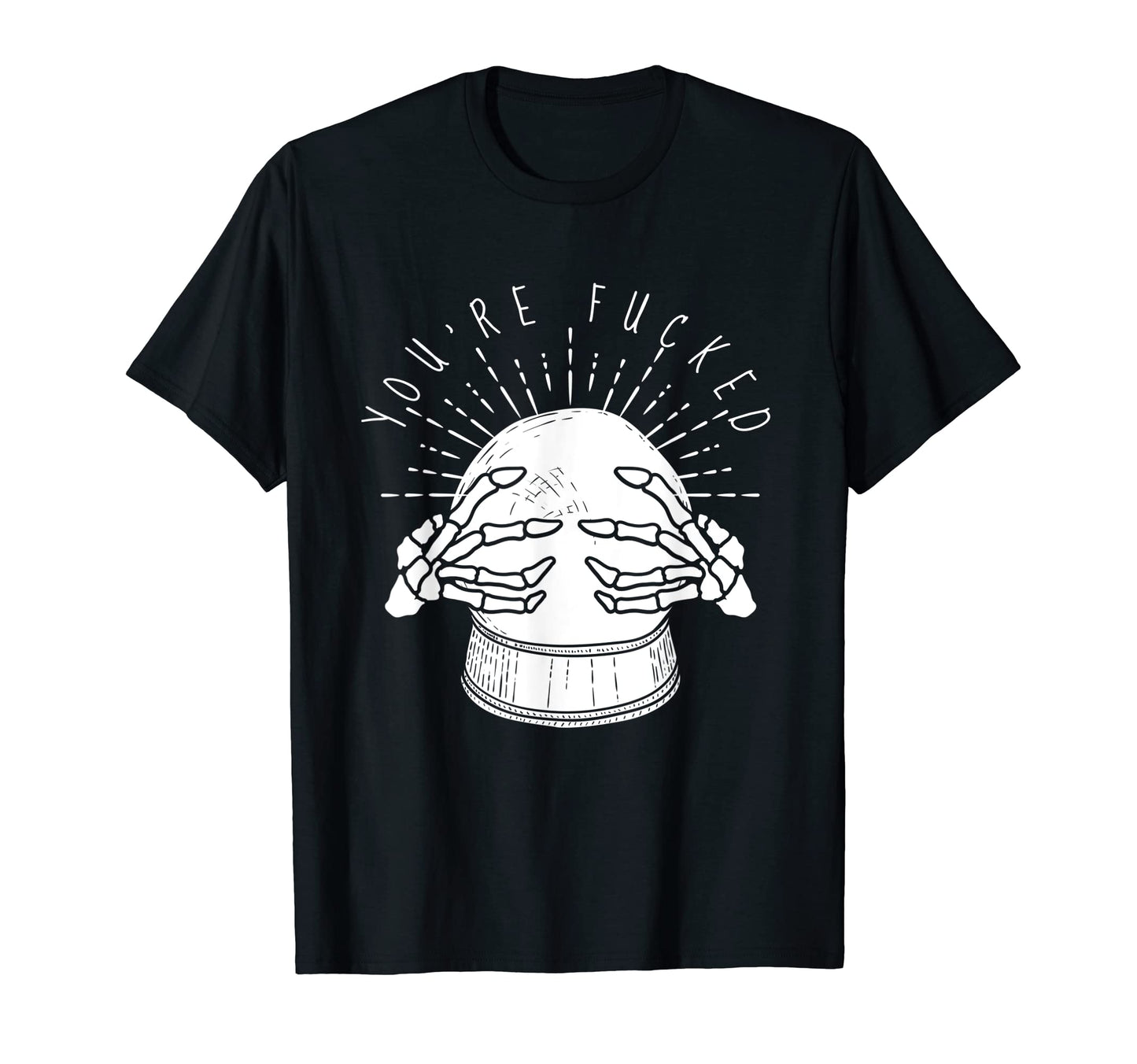 You Are Screwed Sad Aesthetic Edgy T-Shirt - Unique Graphic for Adults - T-Shirt, Sweatshirt, Hoodie