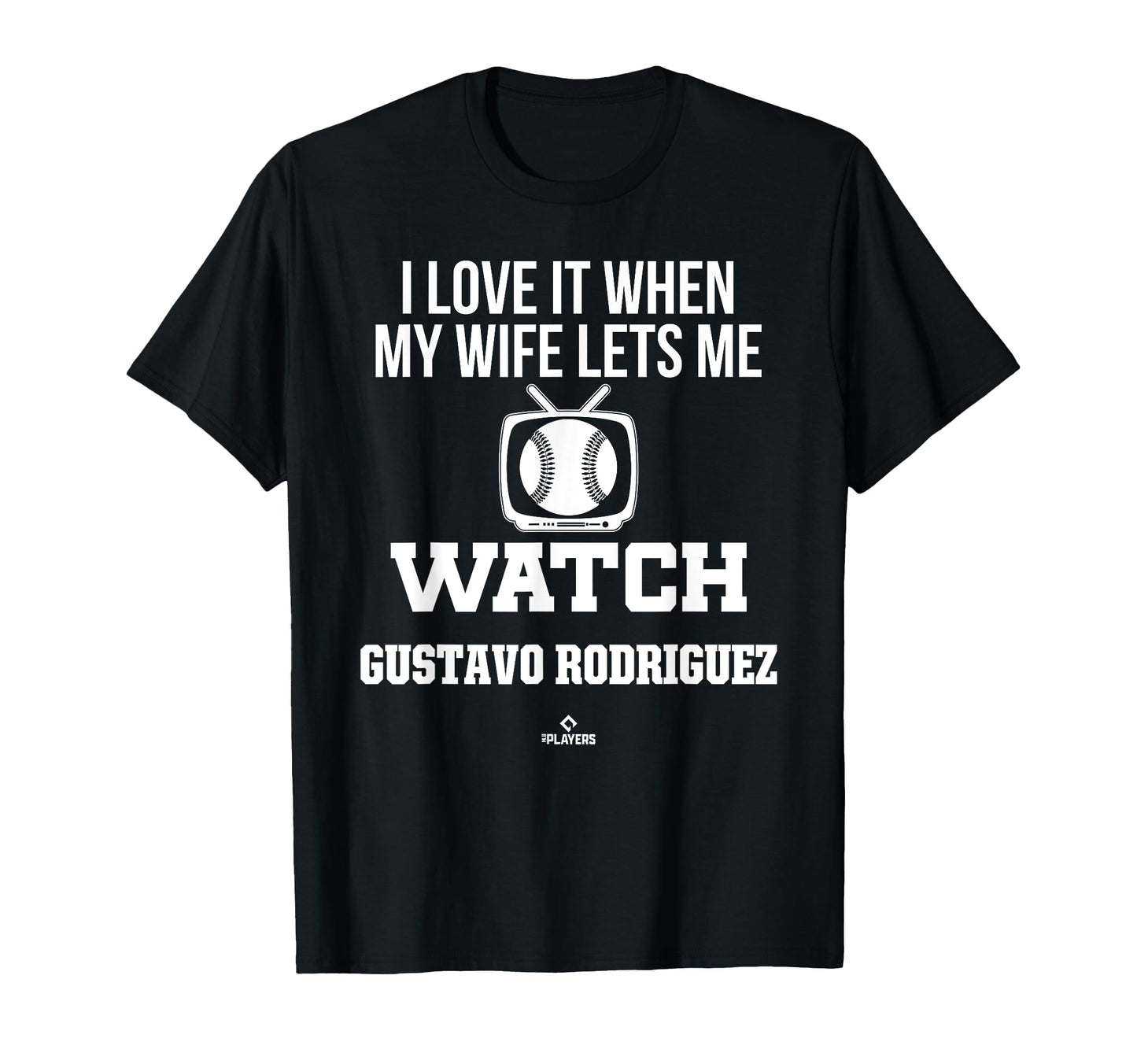 My Wife Lets Me Watch Gustavo T-Shirt - Trendy Graphic for Adults - T-Shirt, Sweatshirt, Hoodie