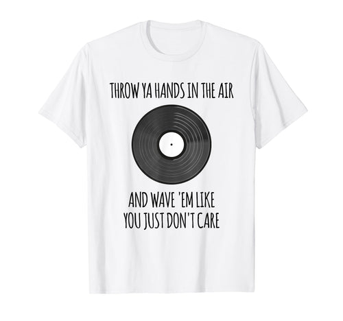 Old School Hip Hop Dj Vinyl Record T-Shirt - Casual Everyday Wear Unisex - T-Shirt, Sweatshirt, Hoodie