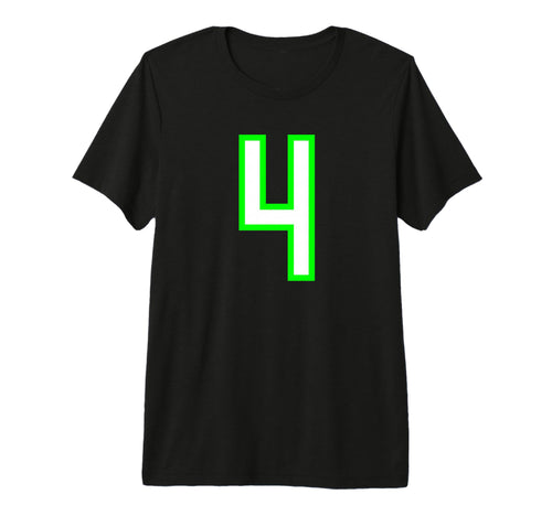 White Lime Sport Team 4 Tri Blend T-Shirt - Custom Art Print for Adults - T-Shirt, Sweatshirt, Hoodie