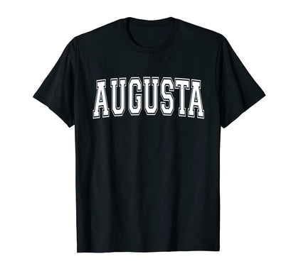 Augusta Ga Georgia Usa Sports Varsity T-Shirt - Trendy Graphic for Adults - T-Shirt, Sweatshirt, Hoodie