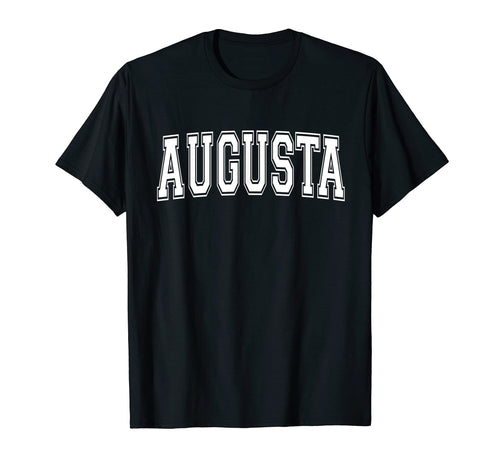 Augusta Ga Georgia Usa Sports Varsity T-Shirt - Trendy Graphic for Adults - T-Shirt, Sweatshirt, Hoodie