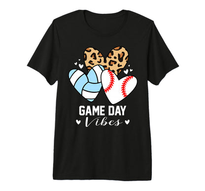Game Day Vibes Funny Baseball T-Shirt - Minimalist Print for Adults - T-Shirt, Sweatshirt, Hoodie