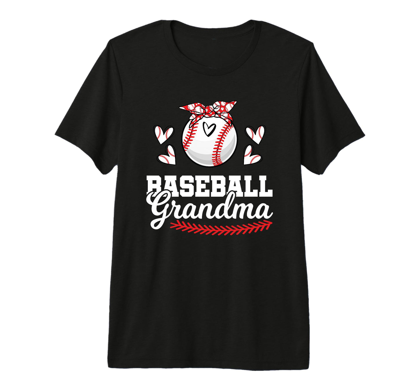 Baseball Grandma Baseball Granny T-Shirt - Aesthetic Graphic for Adults - T-Shirt, Sweatshirt, Hoodie