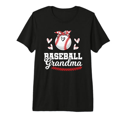 Baseball Grandma Baseball Granny T-Shirt - Aesthetic Graphic for Adults - T-Shirt, Sweatshirt, Hoodie