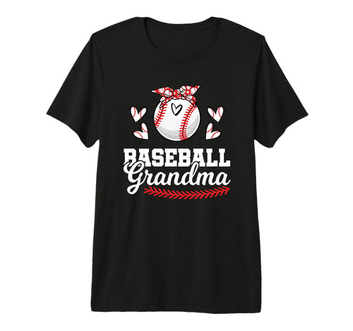 Baseball Grandma Baseball Granny T-Shirt - Aesthetic Graphic for Adults - T-Shirt, Sweatshirt, Hoodie