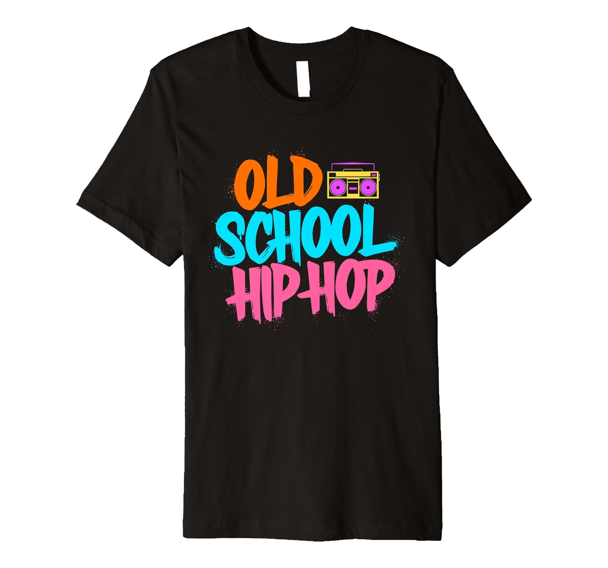 Old School Hip Hop 80S 90S Graffiti T-Shirt - Minimalist Print Men Women - T-Shirt, Sweatshirt, Hoodie