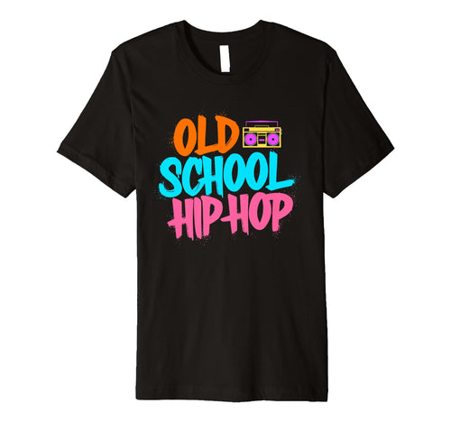 Old School Hip Hop 80S 90S Graffiti T-Shirt - Minimalist Print Men Women - T-Shirt, Sweatshirt, Hoodie