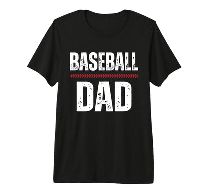 Baseball Dad Proud Love Baseball Player T-Shirt - Minimalist Print Unisex - T-Shirt, Sweatshirt, Hoodie