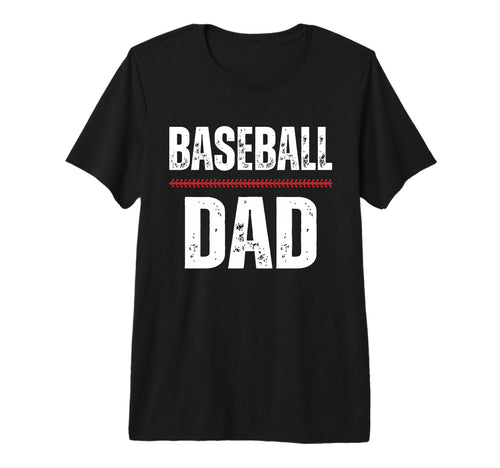 Baseball Dad Proud Love Baseball Player T-Shirt - Minimalist Print Unisex - T-Shirt, Sweatshirt, Hoodie