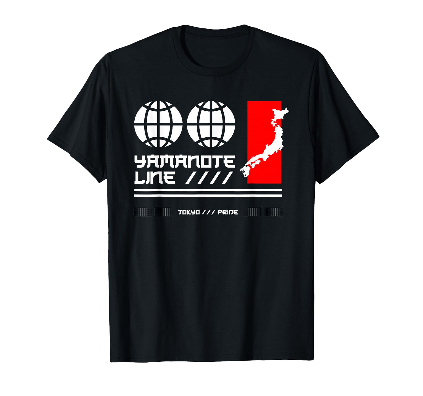Yamanote Line Japan Anime Aesthetic Kawaii T-Shirt - Trendy Graphic Unisex - T-Shirt, Sweatshirt, Hoodie