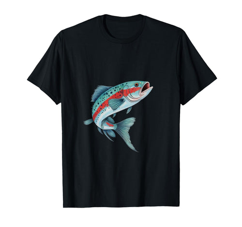 Rainbow Trout Fishing T-Shirt - Novelty Apparel Unisex - T-Shirt, Sweatshirt, Hoodie