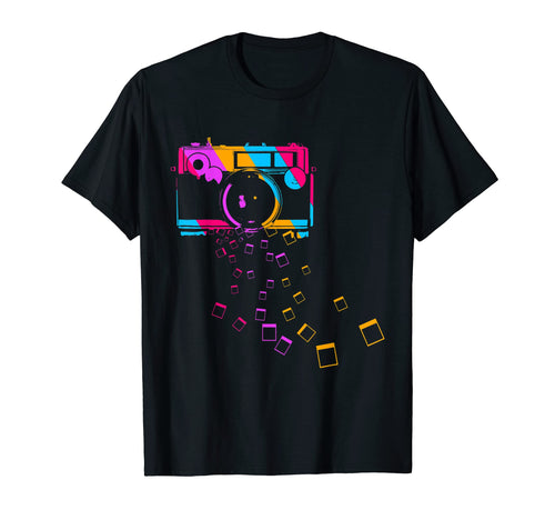 Camera Collector Lens Photographer T-Shirt - Novelty Apparel Men Women - T-Shirt, Sweatshirt, Hoodie