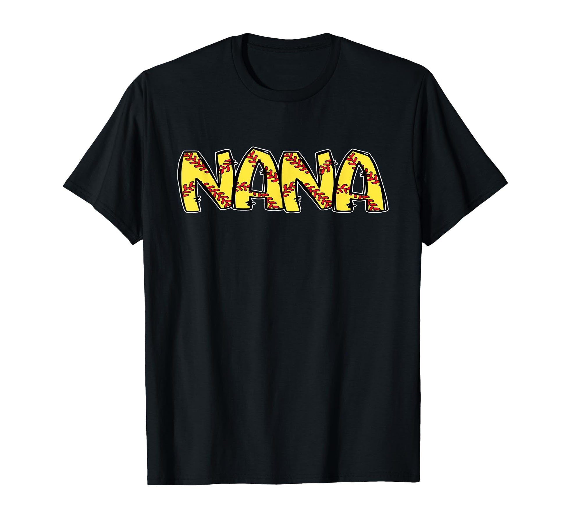 Softball Nana Birthday Party T-Shirt - Graphic Print for Adults - T-Shirt, Sweatshirt, Hoodie