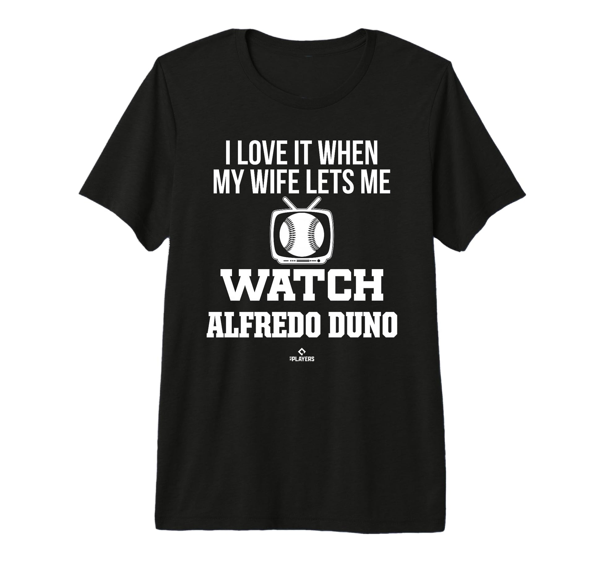 My Wife Lets Me Watch Alfredo Duno T-Shirt - Fun Novelty Design for Adults - T-Shirt, Sweatshirt, Hoodie