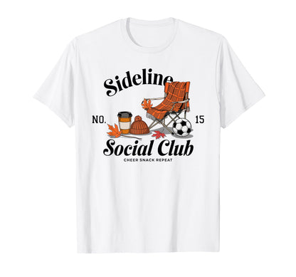 Sideline Social Club Soccer Mom T-Shirt - Aesthetic Graphic for Adults - T-Shirt, Sweatshirt, Hoodie