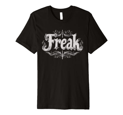 Mens Freak Gothic Alt Grunge Hip Hop T-Shirt - Novelty Apparel for Adults - T-Shirt, Sweatshirt, Hoodie