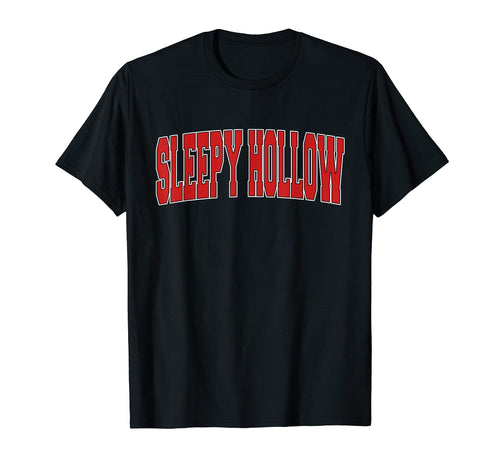 Sleepy Hollow Ny New York Varsity T-Shirt - Fun Novelty Design for Adults - T-Shirt, Sweatshirt, Hoodie