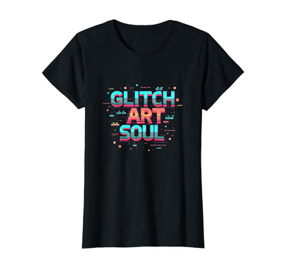 Y2K Glitch Art Soul Domo Digital T-Shirt - Graphic Print Men Women - T-Shirt, Sweatshirt, Hoodie