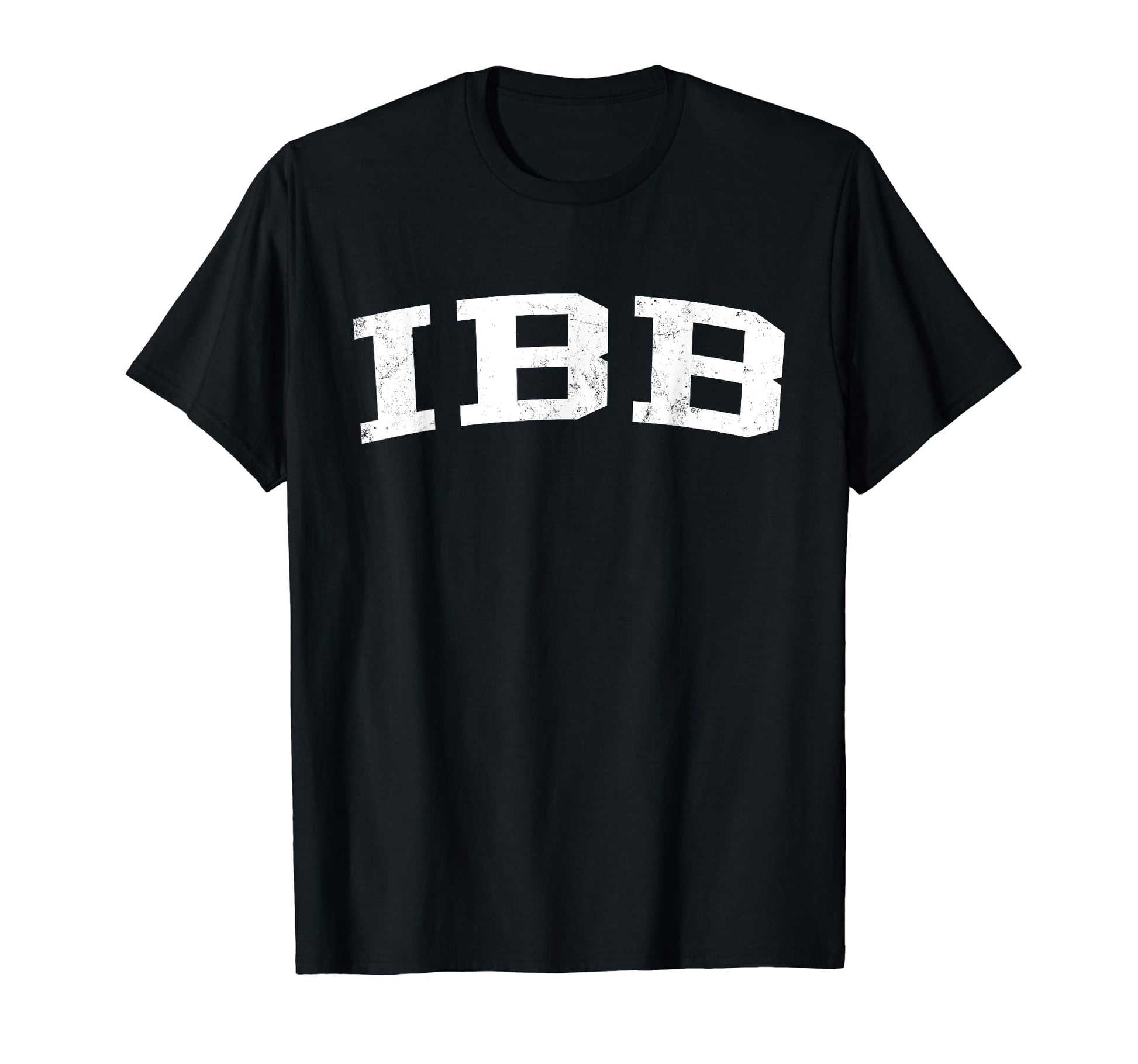Ibb Yemen Distressed White Varsity T-Shirt - Trendy Graphic for Adults - T-Shirt, Sweatshirt, Hoodie